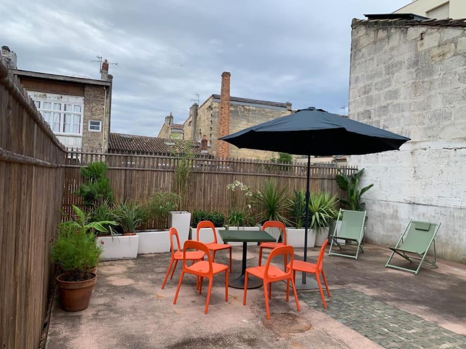 Апартаменты Le Beaufleury Et Sa Terrasse A La Victoire Бордо Экстерьер фото